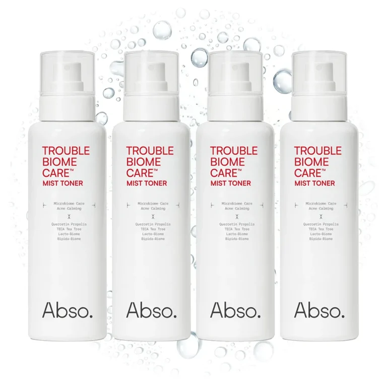 앱소 트러블 바이옴 케어 미스트 토너 안개 분사, 4개, 200ml