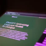 a close up of a computer screen with a blurry background